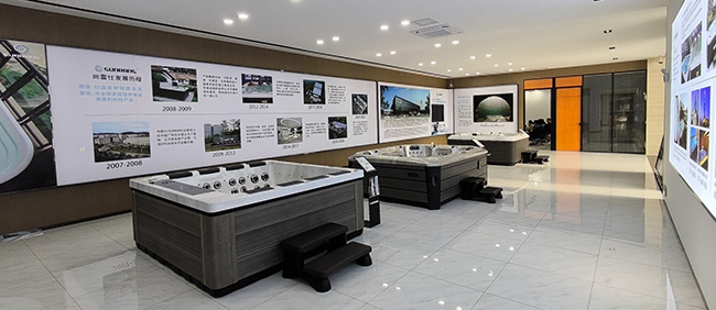 Company Brand History Wall