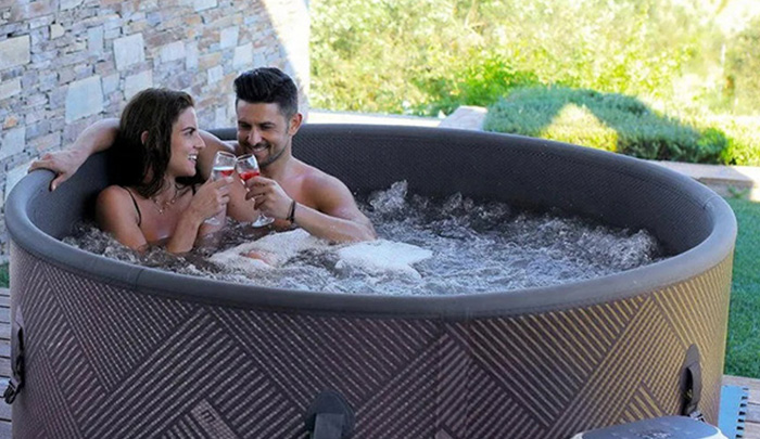 Portable Round All-Weather Hot Tub