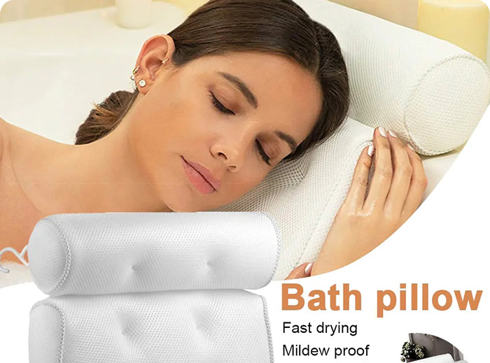 bathtub pillow